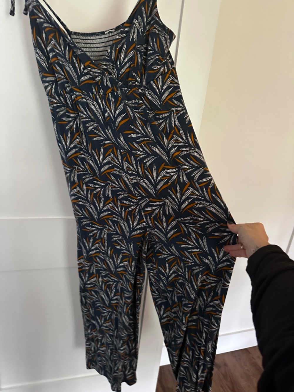 Blue Printed Jumpsuit – Easy One-Piece Outfit